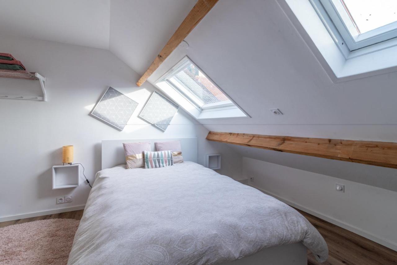 Ferienwohnung De Fil En Aiguille - Duplex Pour 4 A Calais Exterior foto